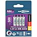 1311-0028 batteria per uso domestico Batteria ricaricabile Mini Stilo AAA Ioni di Litio - Foto miniatura 11