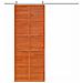 Porta Del Granaio Marrone 80x208 Cm In Legno Massello Di Pino - Foto miniatura 3