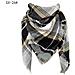 Sciarpe Invernali Scialli Caldi Avvolgono Il Collo Caldo Black+grey - Foto miniatura 1