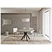 Tavolo allungabile 80x120/204 cm Dolcezza Cashmere gambe antracite - Foto miniatura 3