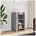 Credenza Grigio Sonoma 45x35x75 Cm In Legno Multistrato - Foto miniatura 1