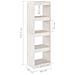 Lusso Casadino -  Libreria/divisorio Bianco 40x30x135,5 Cm Legno Massello Di Pino - Foto miniatura 7