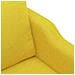 Poltrona Giallo Chiaro 60 Cm In Tessuto - Foto miniatura 5