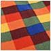 Tovaglia Picnic Pieghevole Quadri Multicolore 200x150cm Velluto - Foto miniatura 5