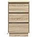 Comodino con LED Rovere Sonama 39x34,5x65 cm Legno ingegnerizzato - Foto miniatura 6