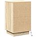 Comodino con LED Rovere Sonama 39x34,5x65 cm Legno ingegnerizzato - Foto miniatura 8