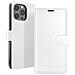Custodia A Portafoglio Per Iphone 13 Pro Max Con Supporto E Linguetta Magnetica, Bianco - Foto miniatura 1