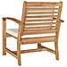 Sedie da giardino 2 pcs Naturale 60 x 65 x 76.5 cm - Foto miniatura 8