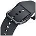 Bracciale Per Galaxy Watch 115mm S/m 20mm Edizione Sport In Silicone, Grigio Antracite - Foto miniatura 3