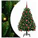 Albero di Natale artificiale Verde 120 cm PVC e Metallo - Foto miniatura 1