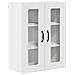 Pensile cucina Bianco Lucido 60 x 31 x 80 cm Legno multistrato - Foto miniatura 1