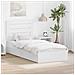 Letto con Contenitore Bianco 75 x 190 cm Legno multistrato - Foto miniatura 2