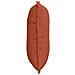Cuscino per Schiena Rosso Arancio 50 x 45 cm Tessuto in Cords - Foto miniatura 6