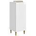 Credenza Bianco Lucido 33 x 34,5 x 90 cm Legno ingegnerizzato - Foto miniatura 2