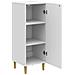 Credenza Bianco Lucido 33 x 34,5 x 90 cm Legno ingegnerizzato - Foto miniatura 3