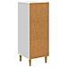 Credenza Bianco Lucido 33 x 34,5 x 90 cm Legno ingegnerizzato - Foto miniatura 6