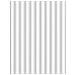 Credenza Bianco Lucido 33 x 34,5 x 90 cm Legno ingegnerizzato - Foto miniatura 8