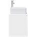 Mobile Lavabo da Parete Bianco Lucido 49,5 x 41 x 63 cm - Foto miniatura 3
