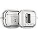 Custodia per AirPods Protective per Apple AirPods Protective - TPU, Trasparente, Nero - Foto miniatura 1