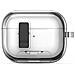 Custodia per AirPods Protective per Apple AirPods Protective - TPU, Trasparente, Nero - Foto miniatura 2