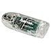 Lettore USB 2.0 "8 in 1" slim, SD, SDHC, SDXC, MMC, MMC plus, miniSD, mini SDHC, microSD, microSDHC, trasparente, blister - Foto miniatura 1