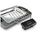 BQ60. X Griglia barbecue elettrica 28 x 27 cm Potenza 1900 Watt - Foto miniatura 2