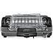 BQ60. X Griglia barbecue elettrica 28 x 27 cm Potenza 1900 Watt - Foto miniatura 3