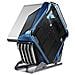 Case GALAXY Gaming E-ATX Colore Nero / Blu / Acciaio Inox - Foto miniatura 3