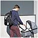 Zaino Per Pannolini Daddy Bag 40x20x47 Cm Nero - Foto miniatura 4