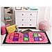 Tappeto Rosa Per Bambini Con Gioco Di Salti 80 X 150 Cm Honaz - Foto miniatura 2