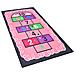 Tappeto Rosa Per Bambini Con Gioco Di Salti 80 X 150 Cm Honaz - Foto miniatura 1