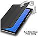 Custodia Per Tablet Compatibile Con Huawei Mediapad M5 Lite 10 (10.1"" Zoll) In Nero Satin - Coperchio Protettiva Ultra Sottile Con Funzione Auto Wake Up E Stand - Foto miniatura 3
