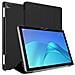 Custodia Per Tablet Compatibile Con Huawei Mediapad M5 Lite 10 (10.1"" Zoll) In Nero Satin - Coperchio Protettiva Ultra Sottile Con Funzione Auto Wake Up E Stand - Foto miniatura 10