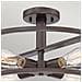 Quoizel Qz / newharbor / sf - Lampadario Da Soffitto, In Bronzo, 45,7 X 45,7 X 26,7 Cm - Foto miniatura 5