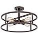 Quoizel Qz / newharbor / sf - Lampadario Da Soffitto, In Bronzo, 45,7 X 45,7 X 26,7 Cm - Foto miniatura 1