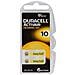 6 Pile Per Protesi Acustiche Udito Sordità Batterie Per Apparecchi Acustici 10 Pr70 Blister Giallo Activair Hearing Aid Easy Tab - Foto miniatura 1