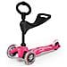 MMD009 Bambini Kickbike Nero, Rosa - Foto miniatura 1
