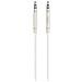 Cavo AUX per Audio da 3.5 mm Maschio / Maschio 1.2 m Colore Bianco - Foto miniatura 1