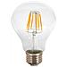 Lampadina LED 10W filamento E27 A67 luce bianco freddo 6000K  - Foto miniatura 2