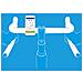Supporto Bici Smartphone E Adattatore Securelock Rotante Bike Kit Mobilis U. fix - Foto miniatura 16
