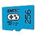 Emtec 256gb Microsdxc Uhs-i U3 V30 Scheda Di Memoria Per Giochi (blu) - Foto miniatura 3