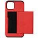 Cover Iphone 13 Pro Anti-shock Con Porta-carte Scorrevole Defender Rossa - Foto miniatura 1