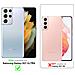 Custodia Compatibile Con Samsung Galaxy S21 Ultra In Transparente - 360° Full Body Copertura Protettiva - Protezione Anteriore E Posteriore, Protezione A Tutto Tondo Con Protezione Del Display - Foto miniatura 2