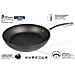 Ecochef Padella, 22 Cm Induzione, Antiaderente Ecologico Senza Pfoa, Alluminio Forgiato Nero - Foto miniatura 4