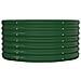 Letto Giardino Acciaio Verniciato a Polvere 152x80x36 cm Verde - Foto miniatura 3