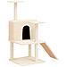 Albero Per Gatti Con Tiragraffi In Sisal Crema 109 Cm - Foto miniatura 1