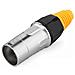 Alcasa S6 Ic06-r001 Cavo Di Collegamento Rj45 Metallico, Giallo - Foto miniatura 1