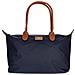 Borsa Shopper Grande In Poliestere - Paris - Blu Scuro - Foto miniatura 1