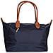 Borsa Shopper Grande In Poliestere - Paris - Blu Scuro - Foto miniatura 3