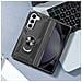 Cover Per Samsung Galaxy Z Fold5 Ibrida Anello Supporto Magnetico Nera - Foto miniatura 5